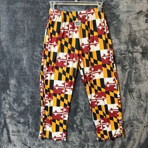 Brief Insanity Pajama Pants Mens Medium Loud Geometric Colorful Loungewear